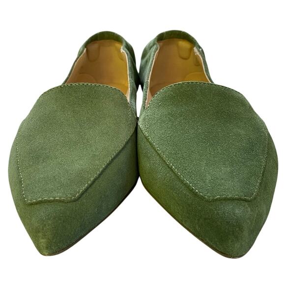 Hush Puppies "Hazel Pointe" Women's Flats, Soft Sage Suede, Size 7, #HPW10249 - Picture 4 of 9